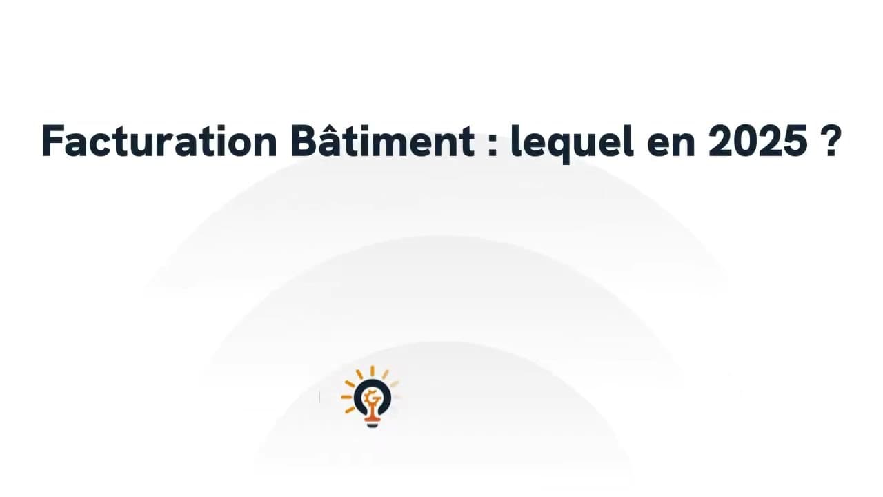 Logiciel Facturation Bâtiment