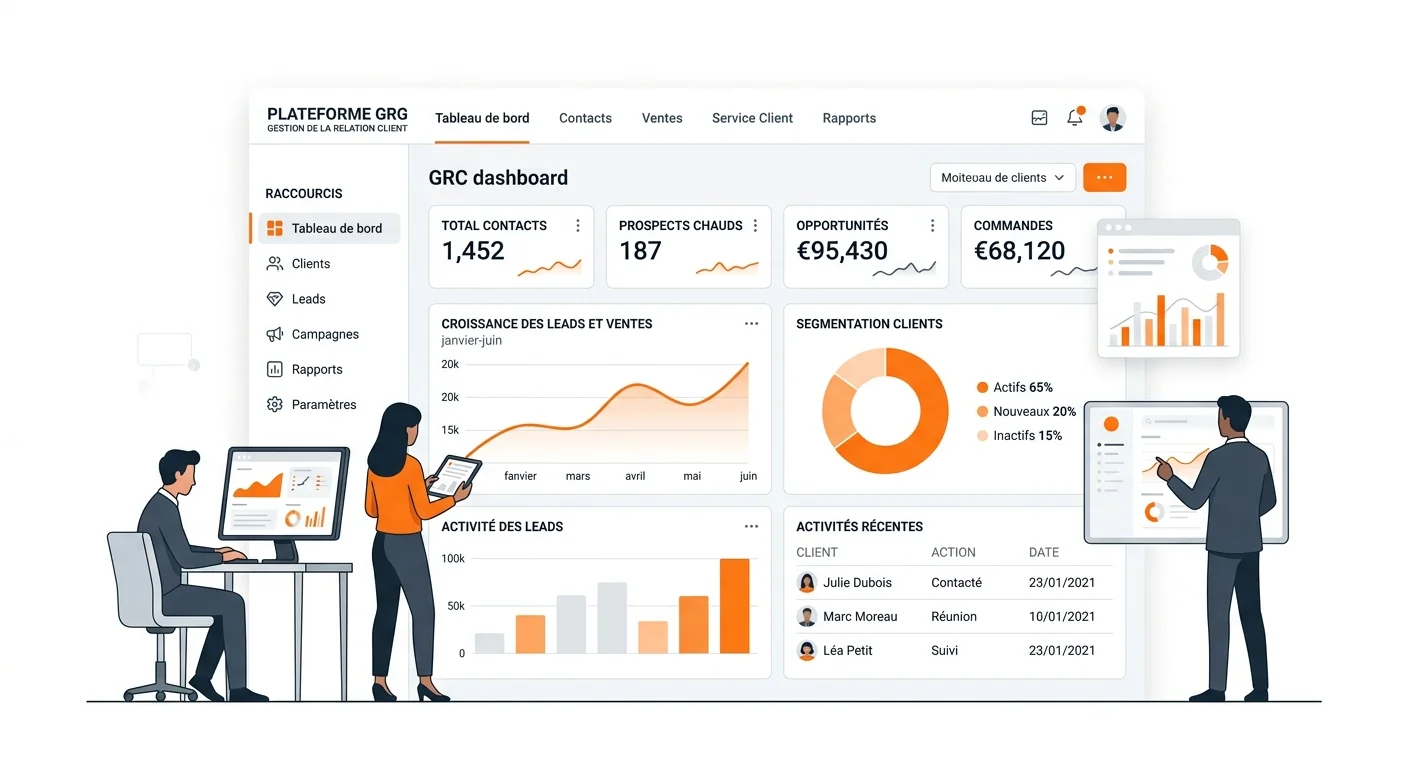 Gestion de la Relation Client (GRC) : les 4 Piliers et 5 Étapes pour Fidéliser vos Clients