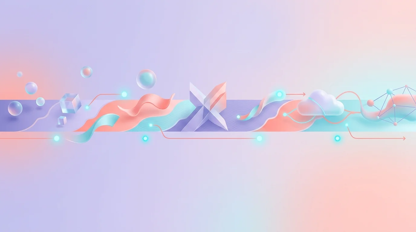 Frise chronologique du software Navision de 1984 a Business Central 2026 avec logos Microsoft